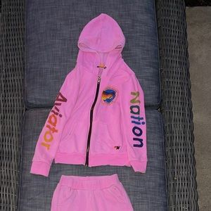 Aviator nation hoodie size 10 in kids